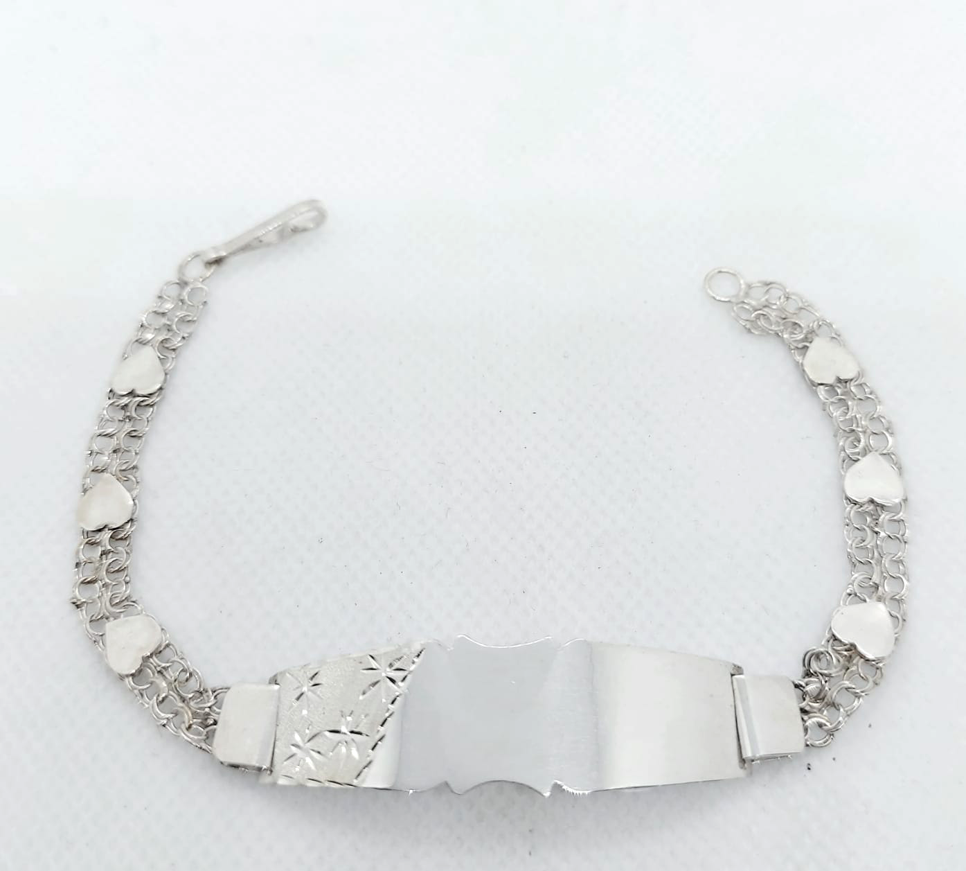 Silver Ladie ID Band